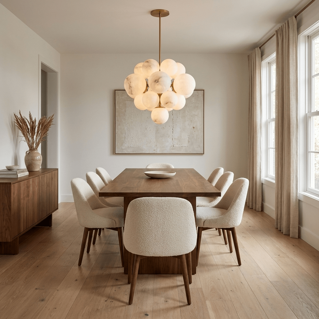 Large Orb Chandelier — Chandelier | Maison Monashee — view 8