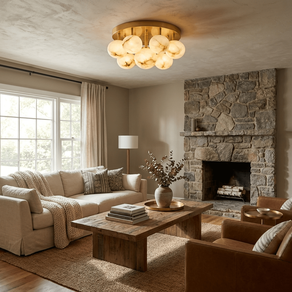 Cluster Globe Light Fixture — Ceiling Light | Maison Monashee — view 5