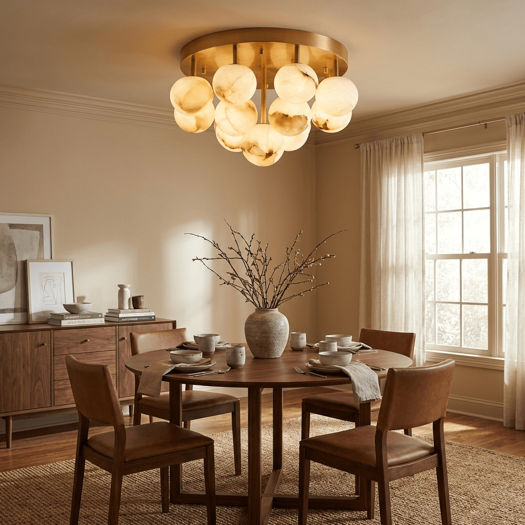 Cluster Globe Light Fixture — Ceiling Light | Maison Monashee — view 3