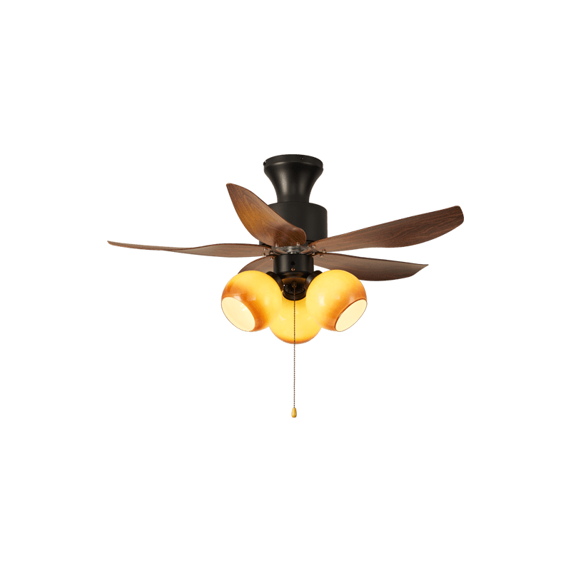 Black Chandelier Ceiling Fan — Ceiling Fan | Maison Monashee — view 11
