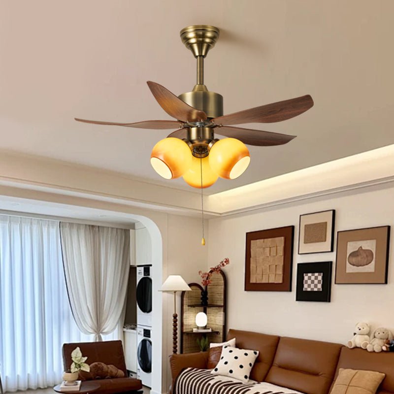 Black Chandelier Ceiling Fan — Ceiling Fan | Maison Monashee — view 3