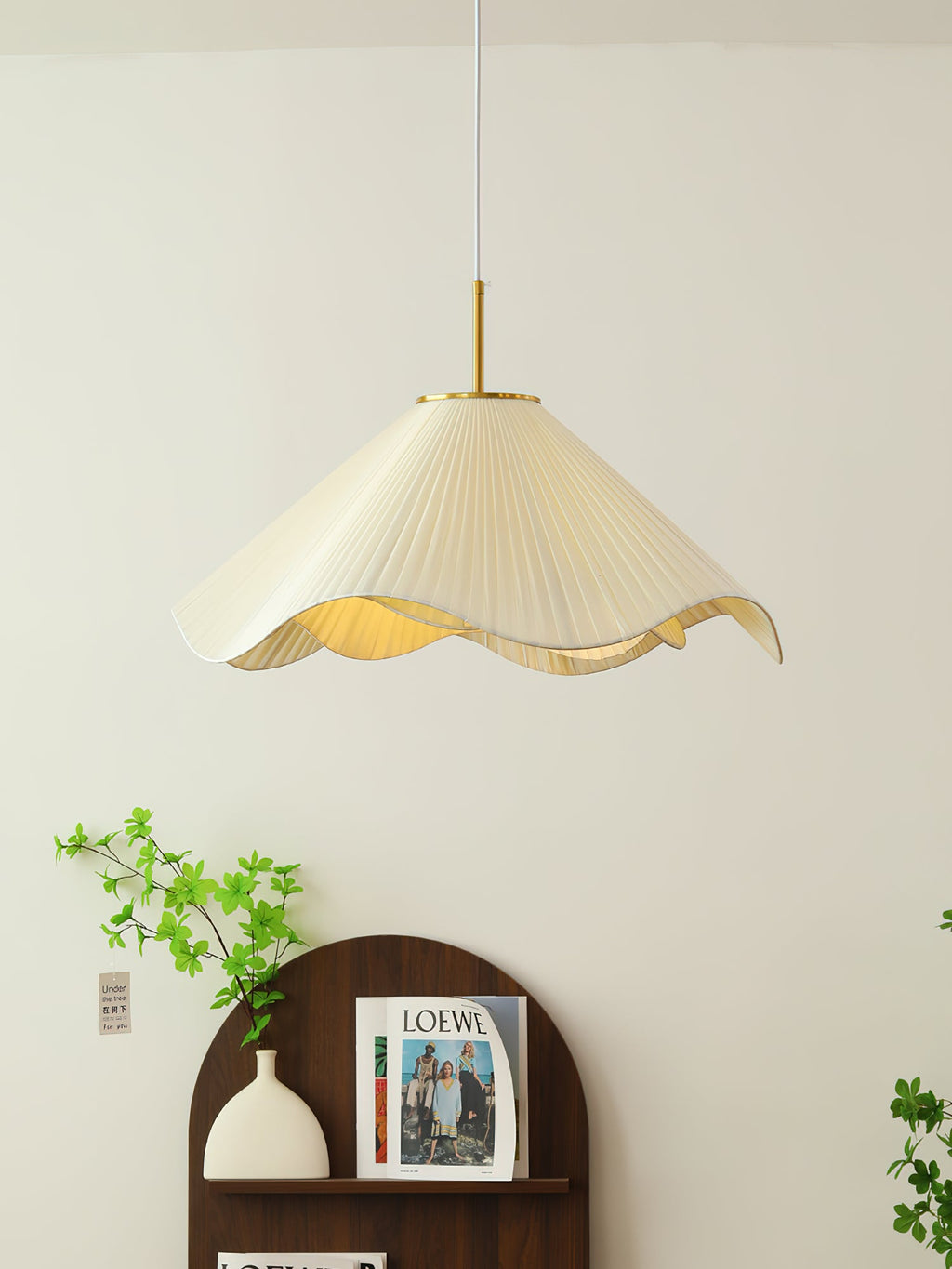 Champagne Pendant Light Fixture — Pendant Light | Maison Monashee — view 12