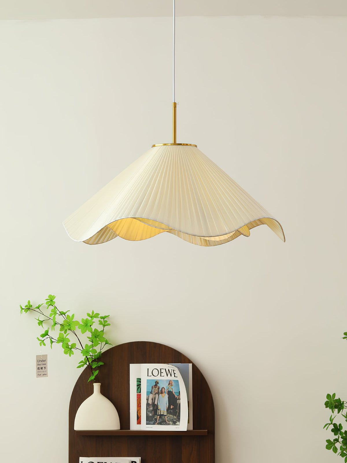 Champagne Pendant Light Fixture — Pendant Light | Maison Monashee — view 12
