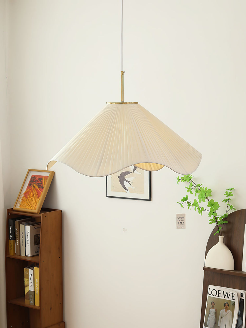 Champagne Pendant Light Fixture — Pendant Light | Maison Monashee — view 17