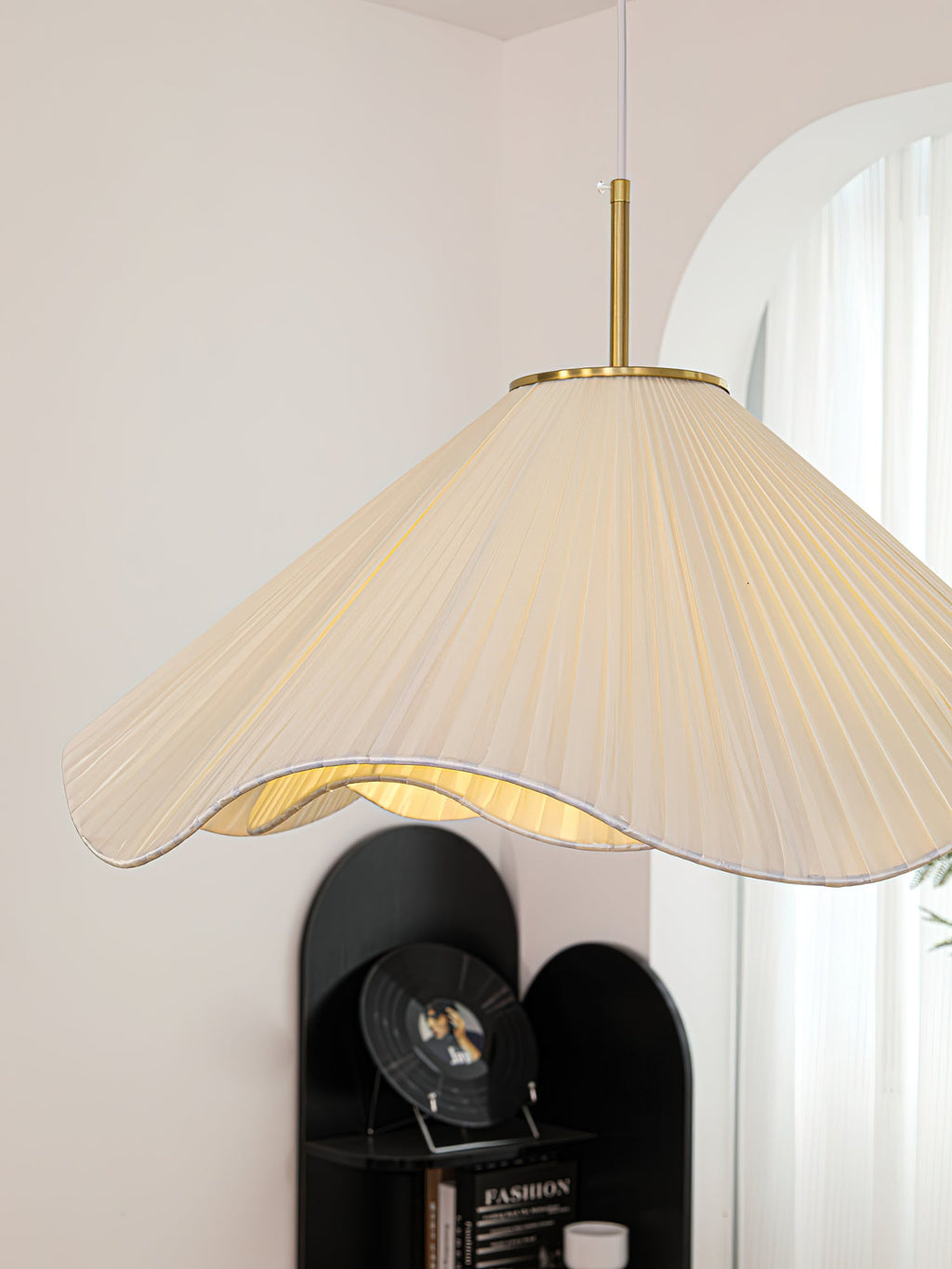Champagne Pendant Light Fixture — Pendant Light | Maison Monashee — view 18