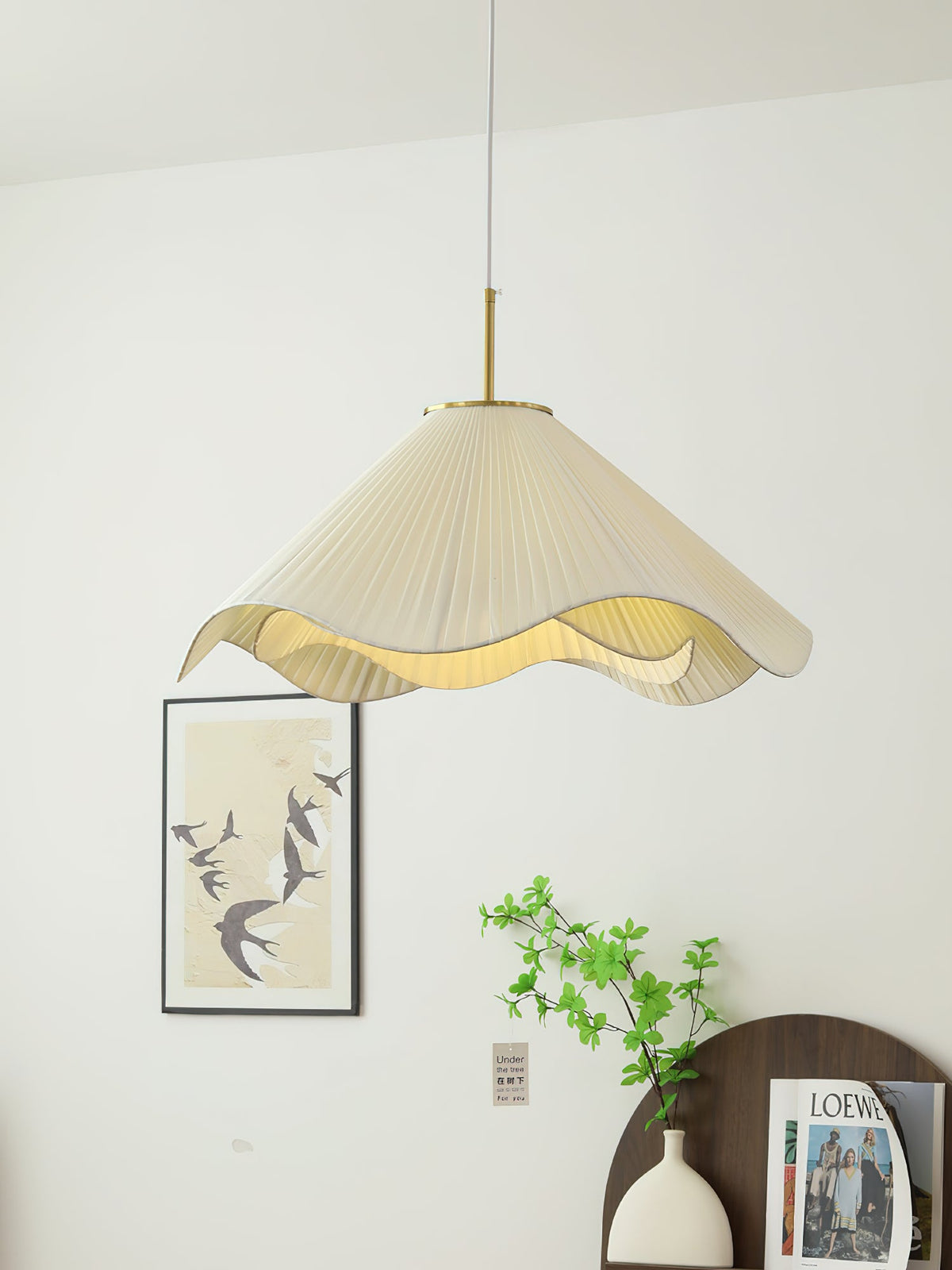 Champagne Pendant Light Fixture — Pendant Light | Maison Monashee — view 21