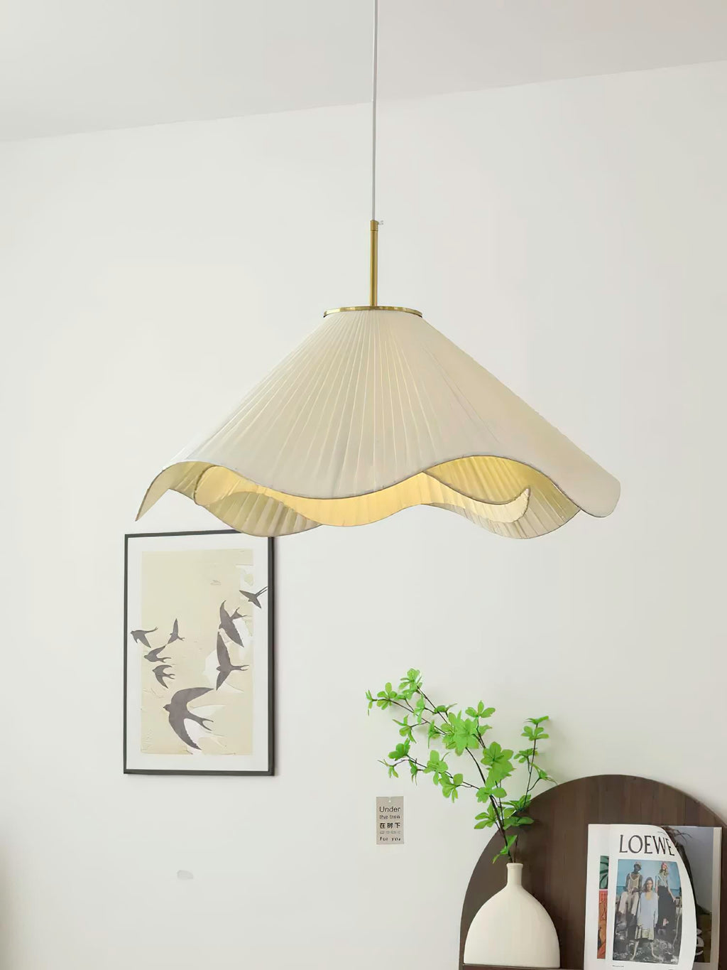 Champagne Pendant Light Fixture — Pendant Light | Maison Monashee — view 22