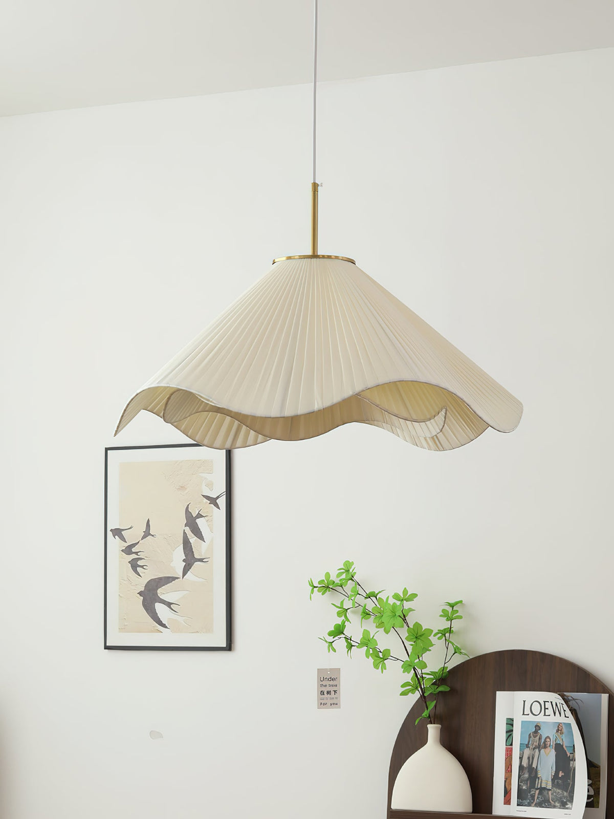 Champagne Pendant Light Fixture — Pendant Light | Maison Monashee — view 13
