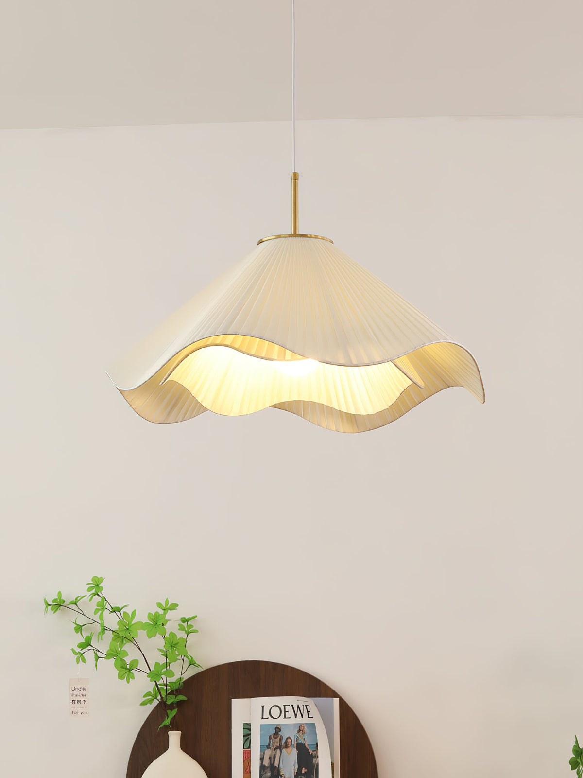Champagne Pendant Light Fixture — Pendant Light | Maison Monashee — view 14