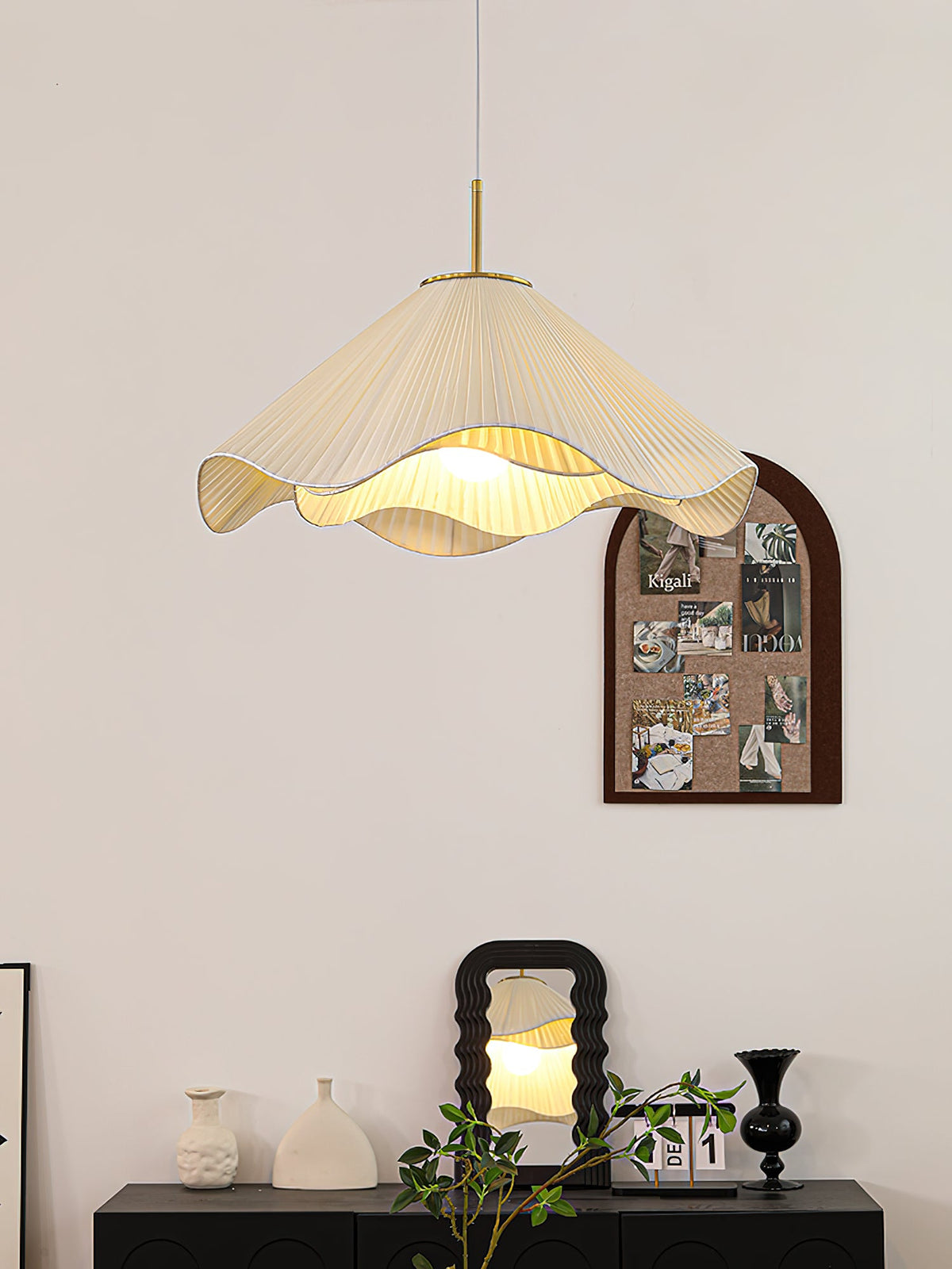 Champagne Pendant Light Fixture — Pendant Light | Maison Monashee — view 11