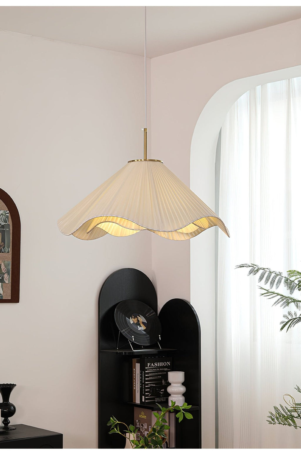Champagne Pendant Light Fixture — Pendant Light | Maison Monashee — view 6