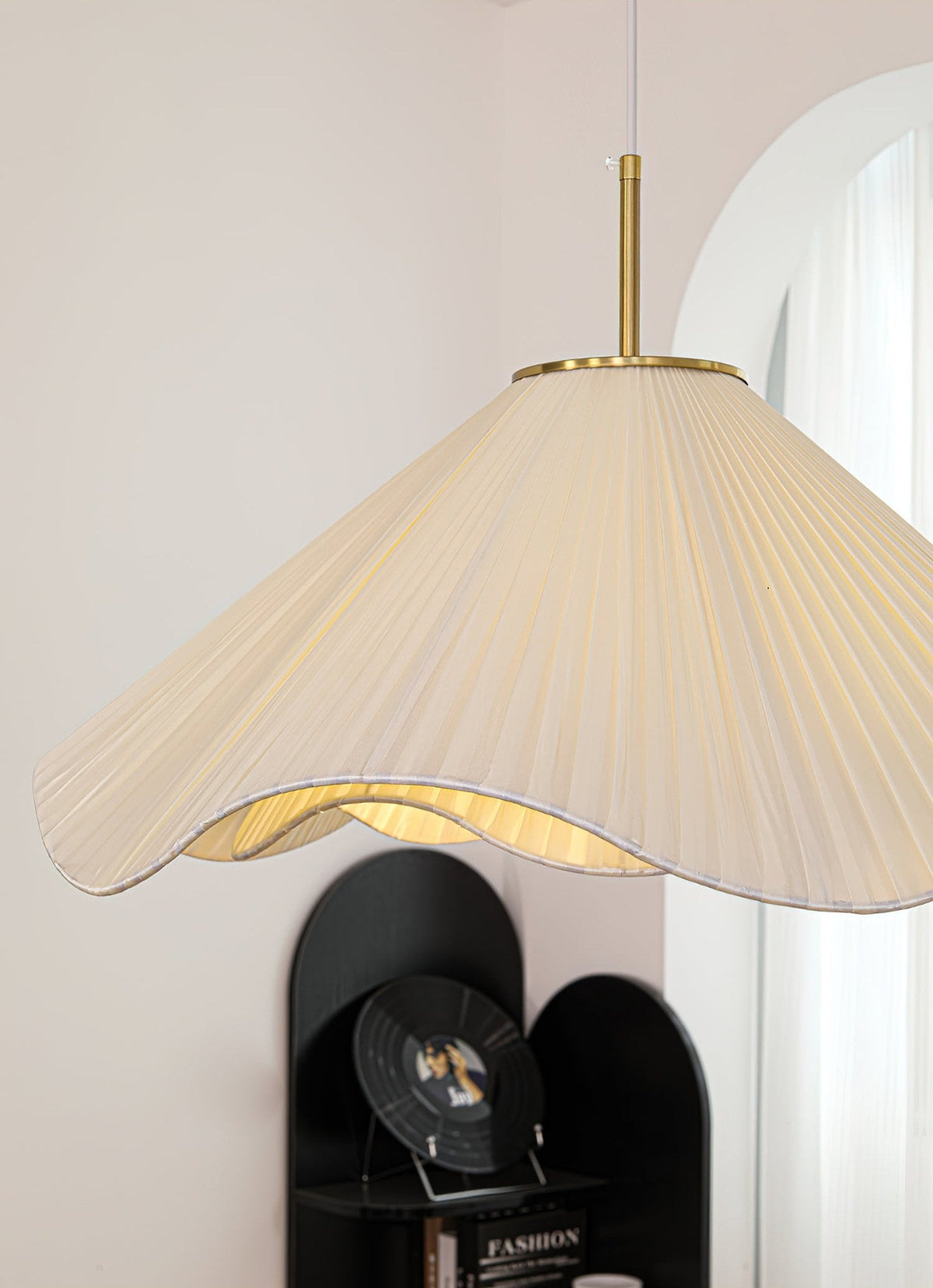 Champagne Pendant Light Fixture — Pendant Light | Maison Monashee — view 15