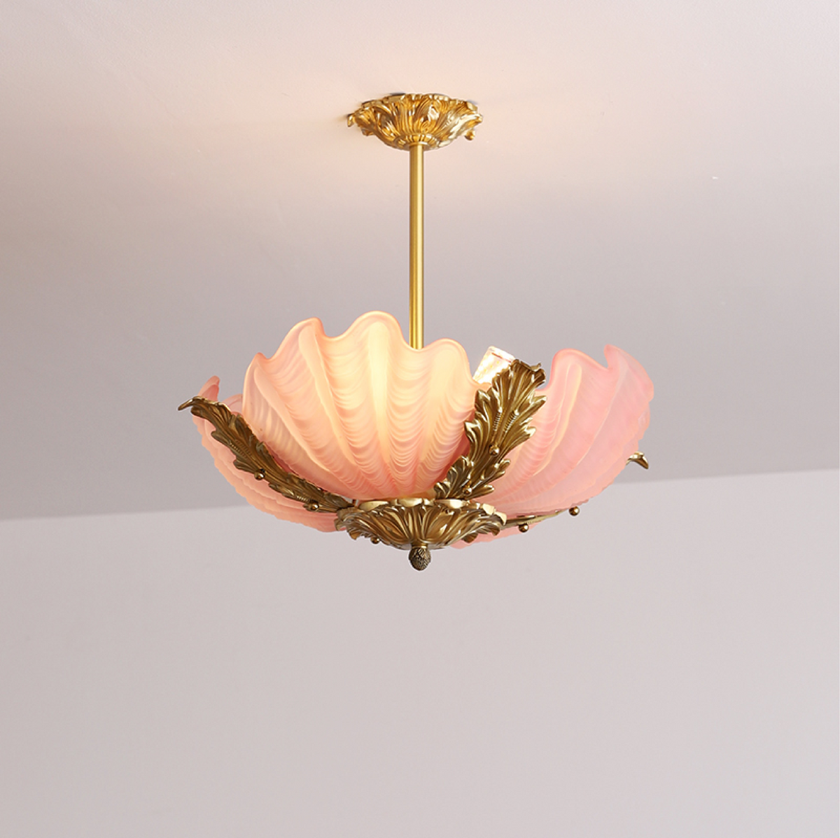 Hanging Shell Chandelier — Chandelier | Maison Monashee — view 14