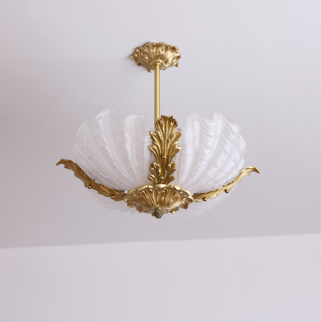 Hanging Shell Chandelier — Chandelier | Maison Monashee — view 15
