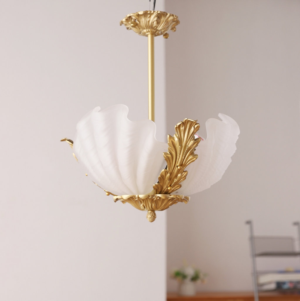 Hanging Shell Chandelier — Chandelier | Maison Monashee — view 11