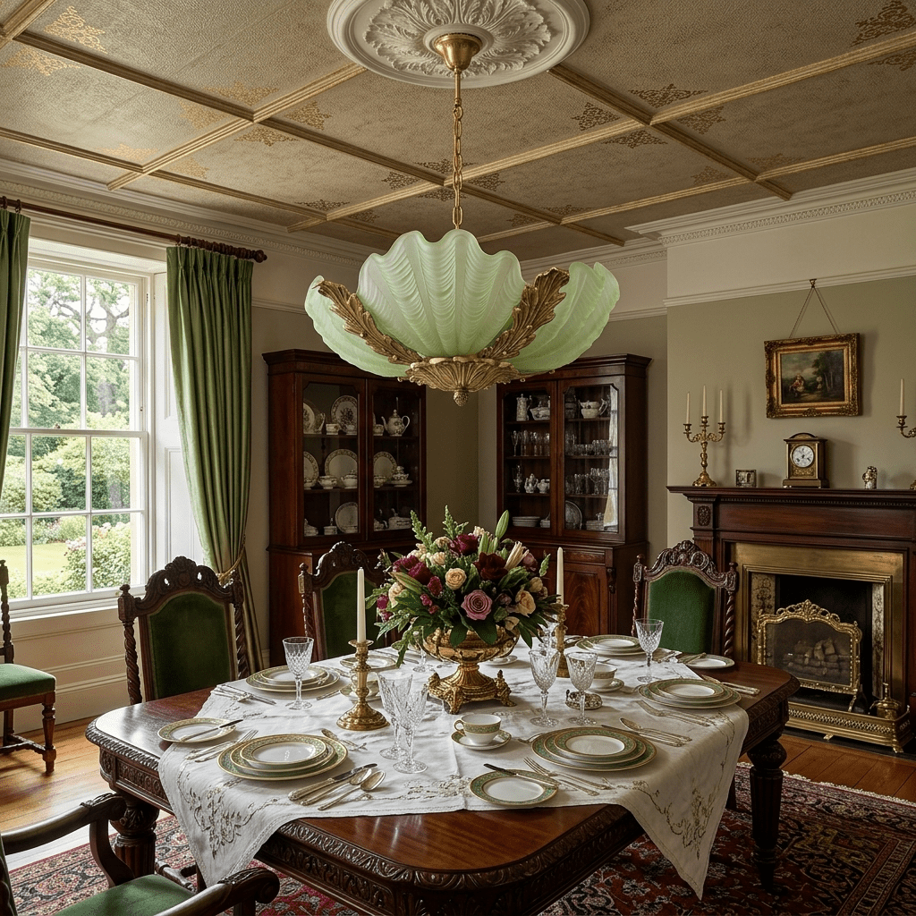 Hanging Shell Chandelier — Chandelier | Maison Monashee — view 17