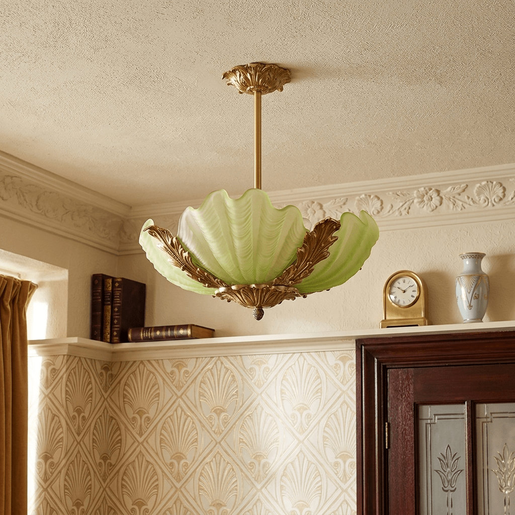 Hanging Shell Chandelier — Chandelier | Maison Monashee — view 4