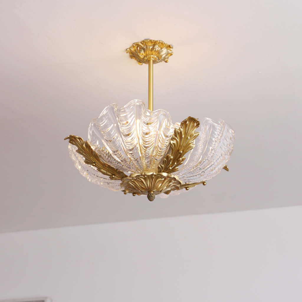 Hanging Shell Chandelier — Chandelier | Maison Monashee — view 12
