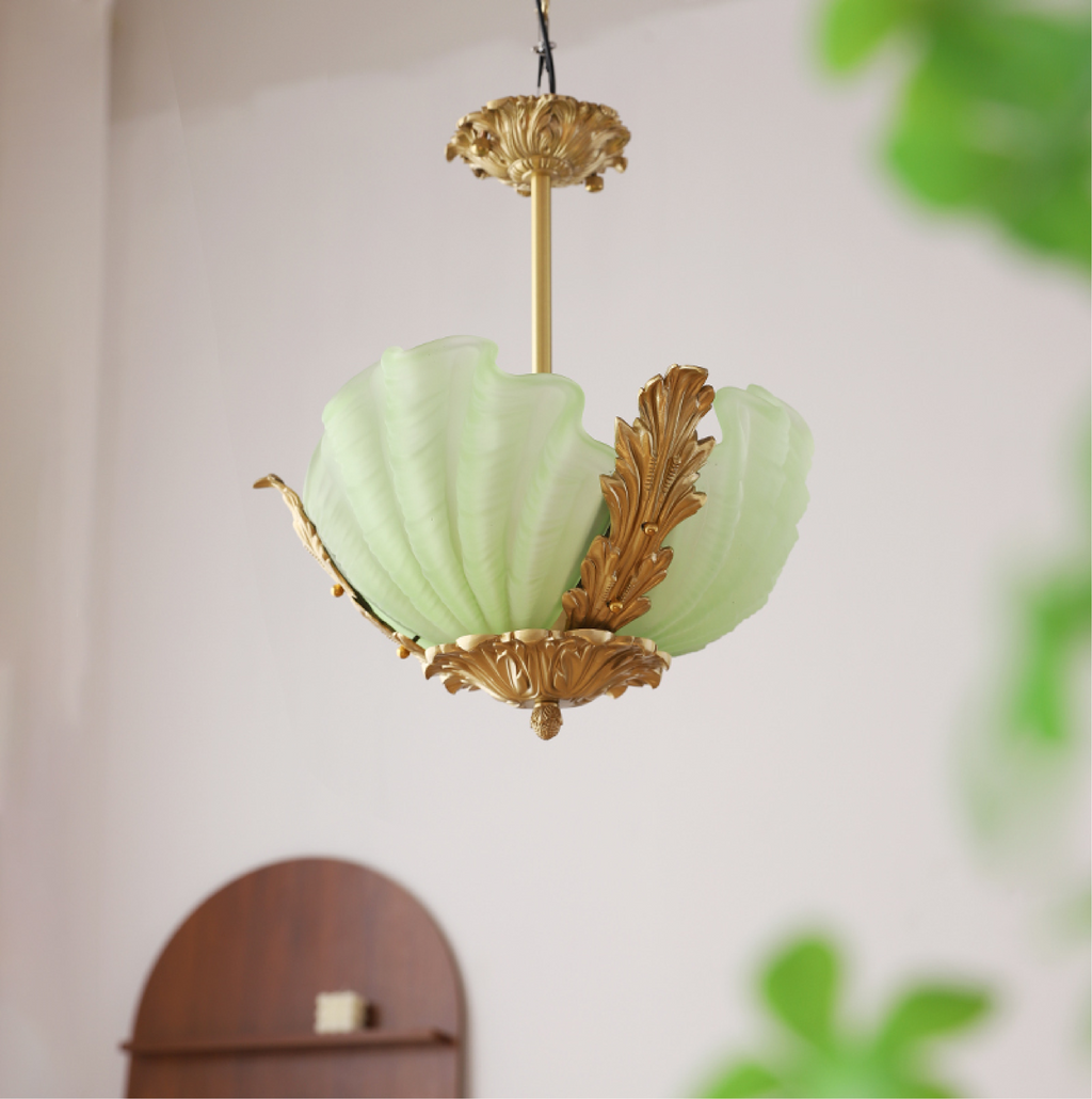 Hanging Shell Chandelier — Chandelier | Maison Monashee — view 8