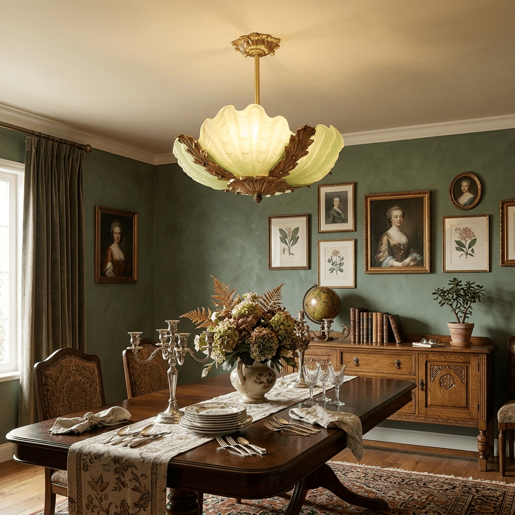 Hanging Shell Chandelier — Chandelier | Maison Monashee — view 6