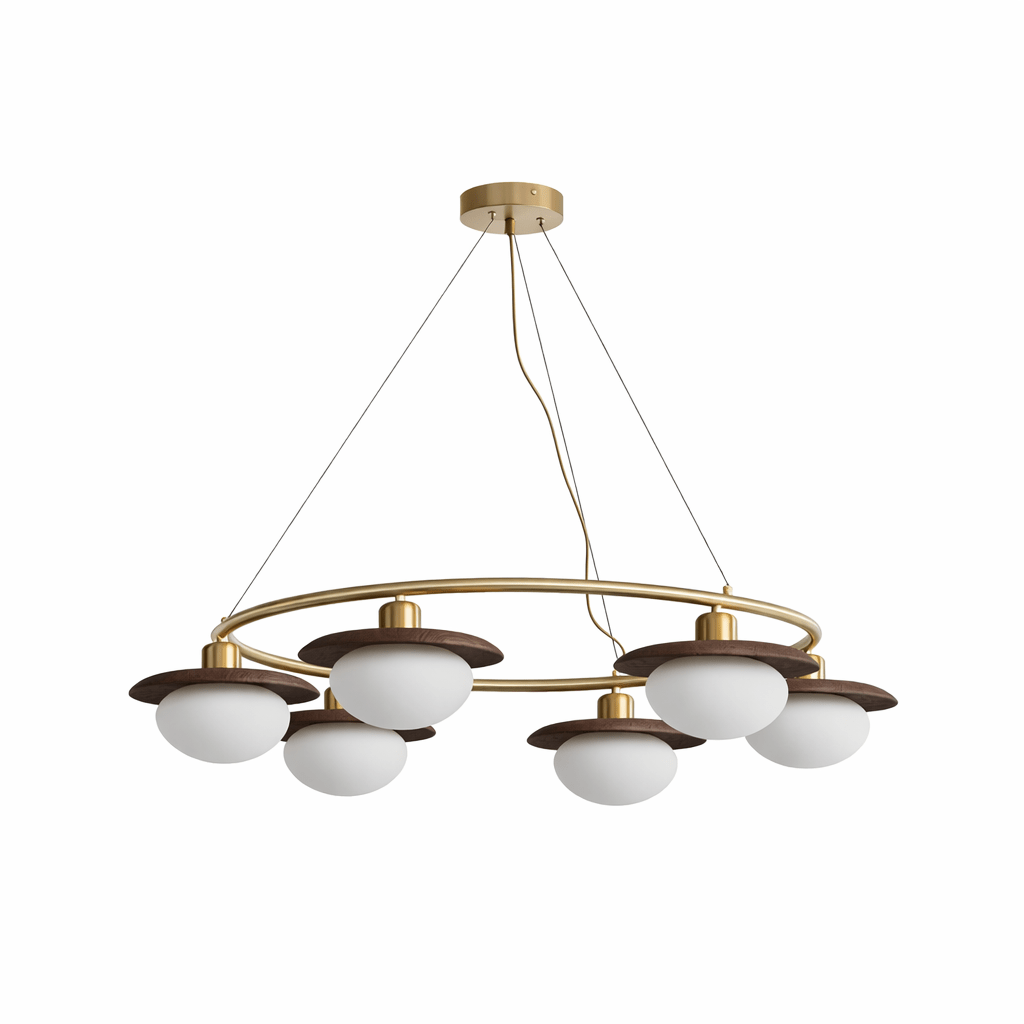 Halo Ring Chandelier — Chandelier | Maison Monashee — view 6