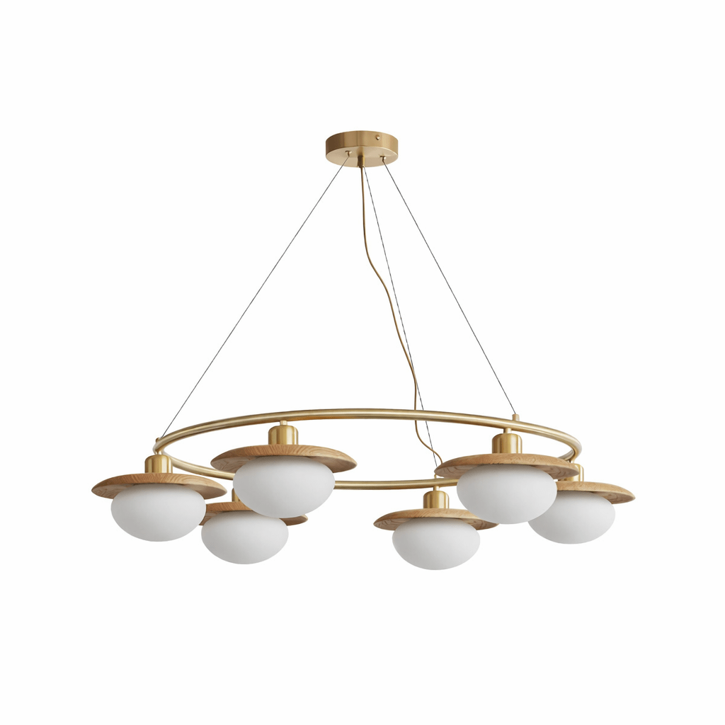 Halo Ring Chandelier — Chandelier | Maison Monashee — view 8