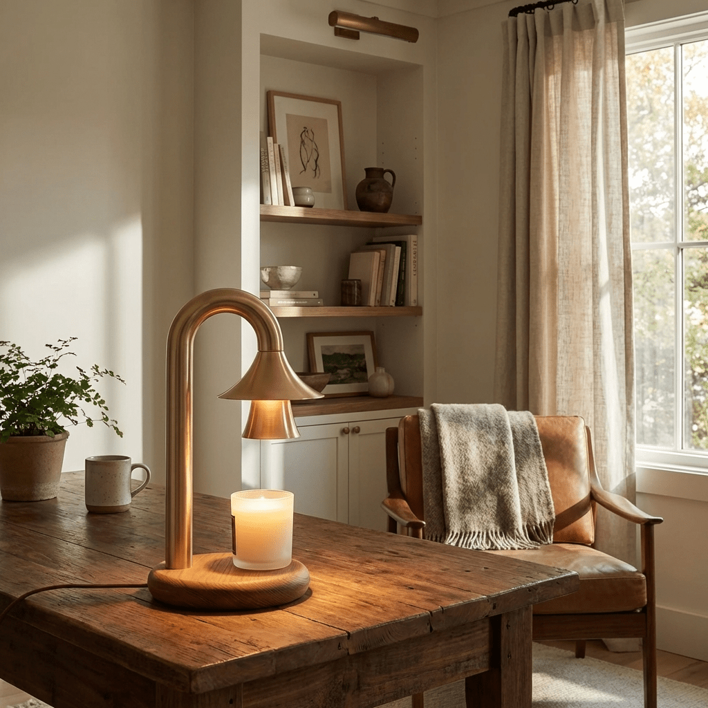 Gold Arched Table Lamp — Table Lamp | Maison Monashee — view 4