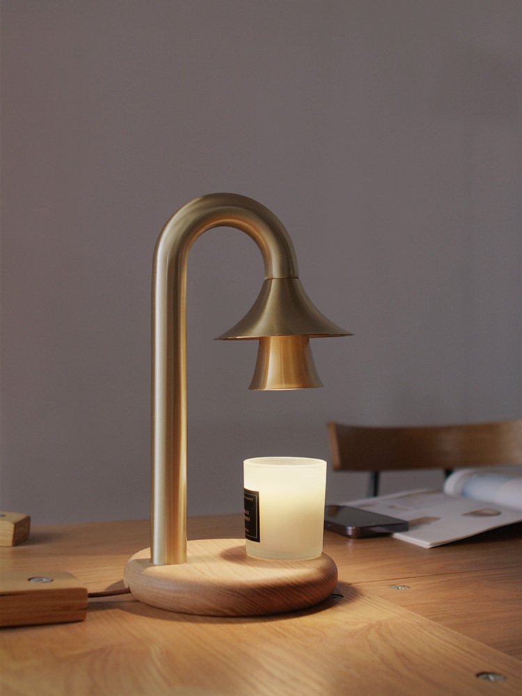 Gold Arched Table Lamp — Table Lamp | Maison Monashee — view 5