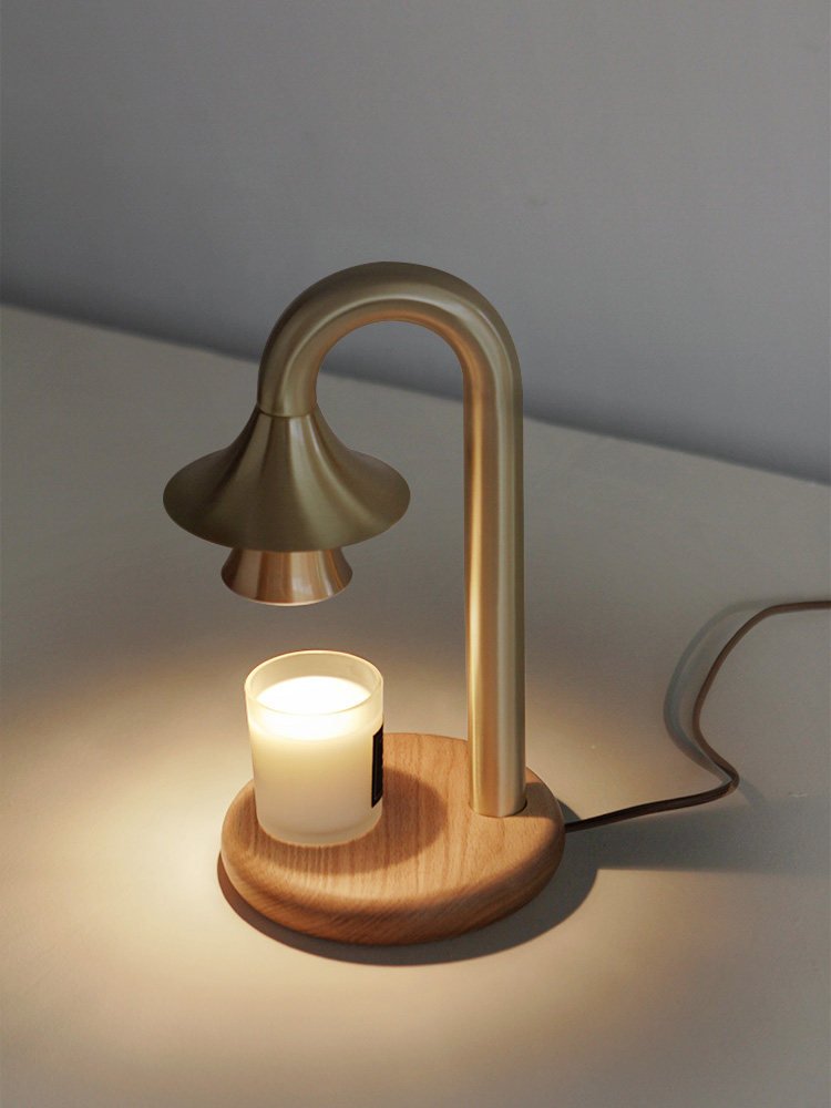 Gold Arched Table Lamp — Table Lamp | Maison Monashee — view 8