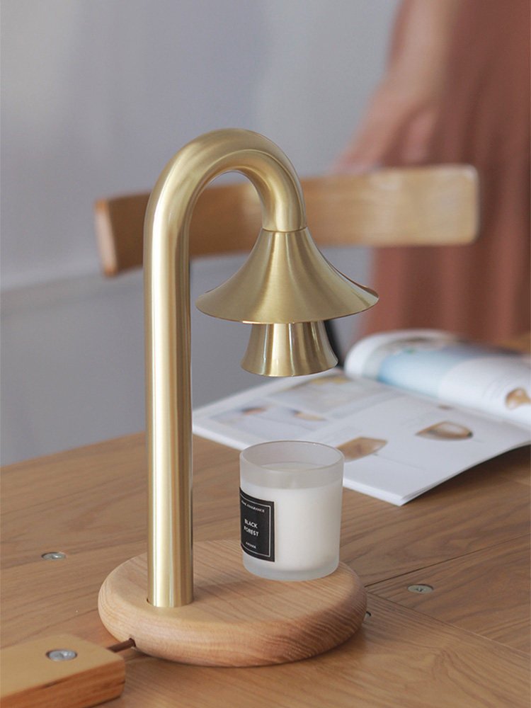 Gold Arched Table Lamp — Table Lamp | Maison Monashee — view 10