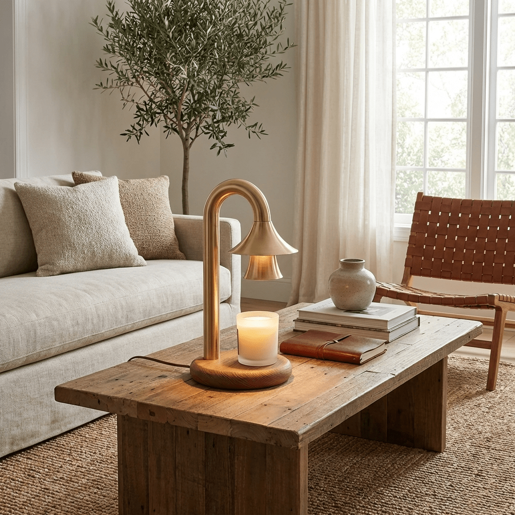 Gold Arched Table Lamp — Table Lamp | Maison Monashee — view 2