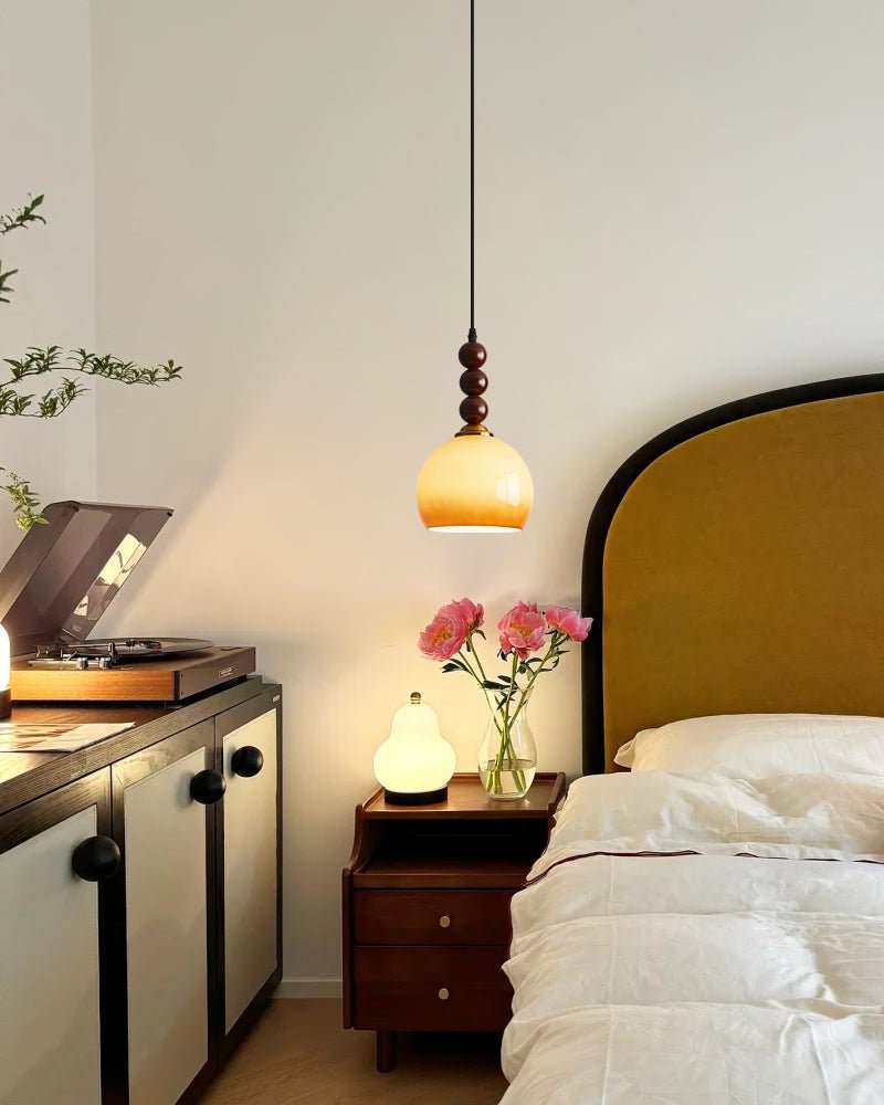 Modern Glass Globe Pendant Light — Pendant Light | Maison Monashee — view 4