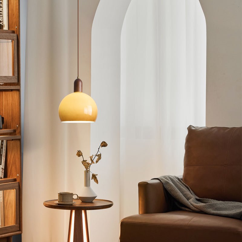 Modern Glass Globe Pendant Light — Pendant Light | Maison Monashee — view 2