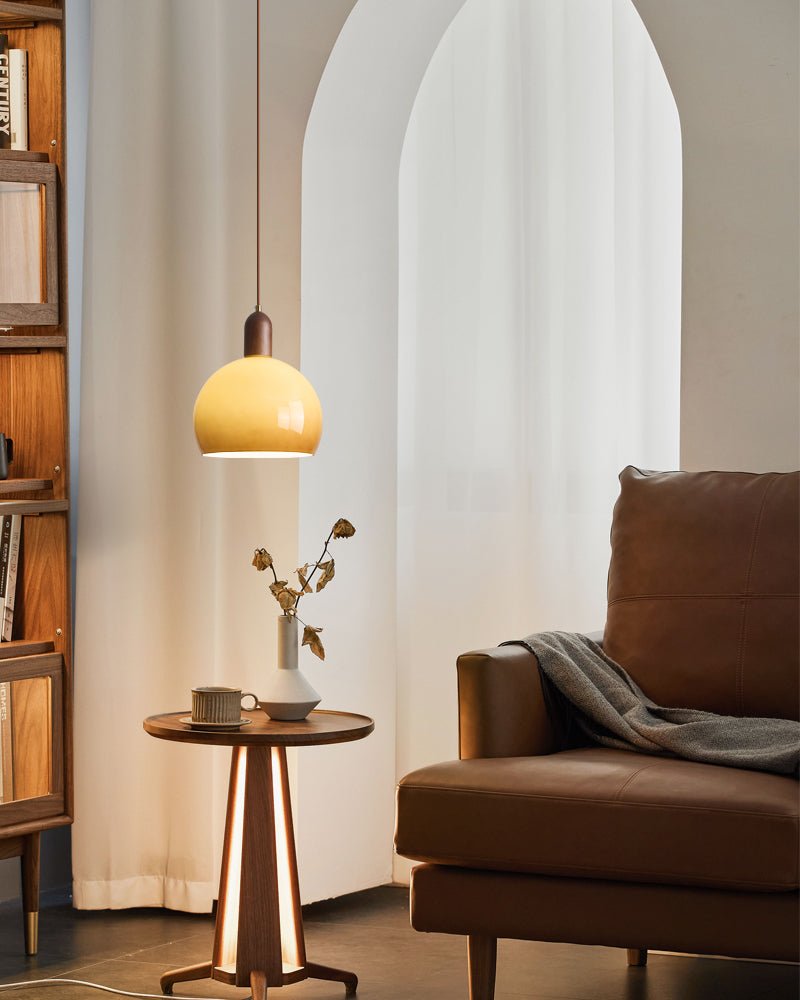 Modern Glass Globe Pendant Light — Pendant Light | Maison Monashee — view 5