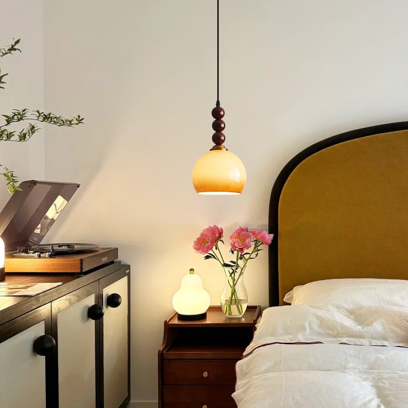 Modern Glass Globe Pendant Light — Pendant Light | Maison Monashee — view 3
