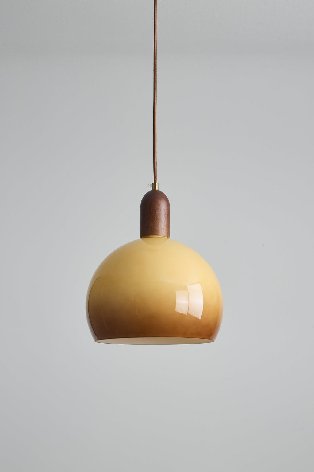 Modern Glass Globe Pendant Light — Pendant Light | Maison Monashee — view 9