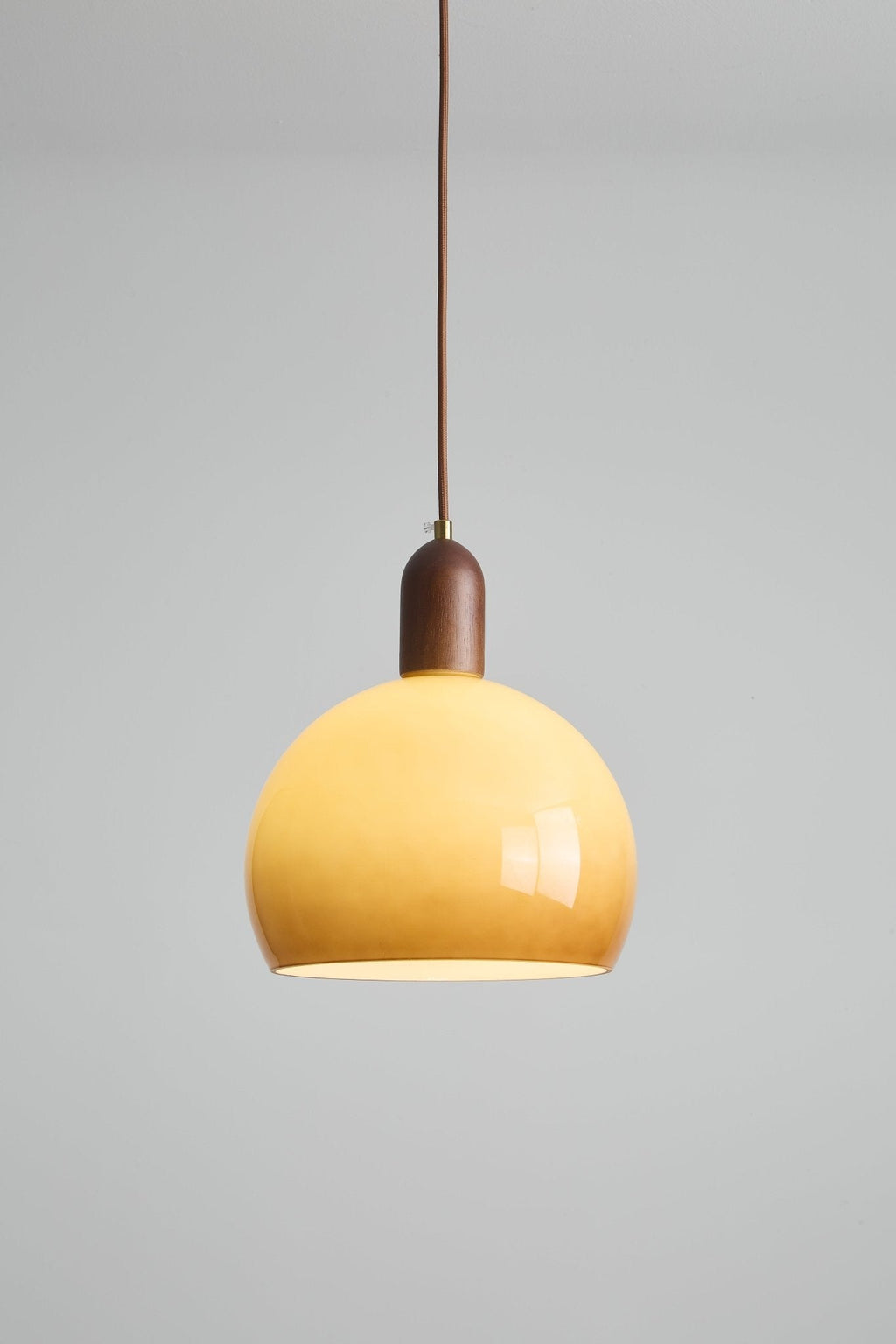 Modern Glass Globe Pendant Light — Pendant Light | Maison Monashee — view 10