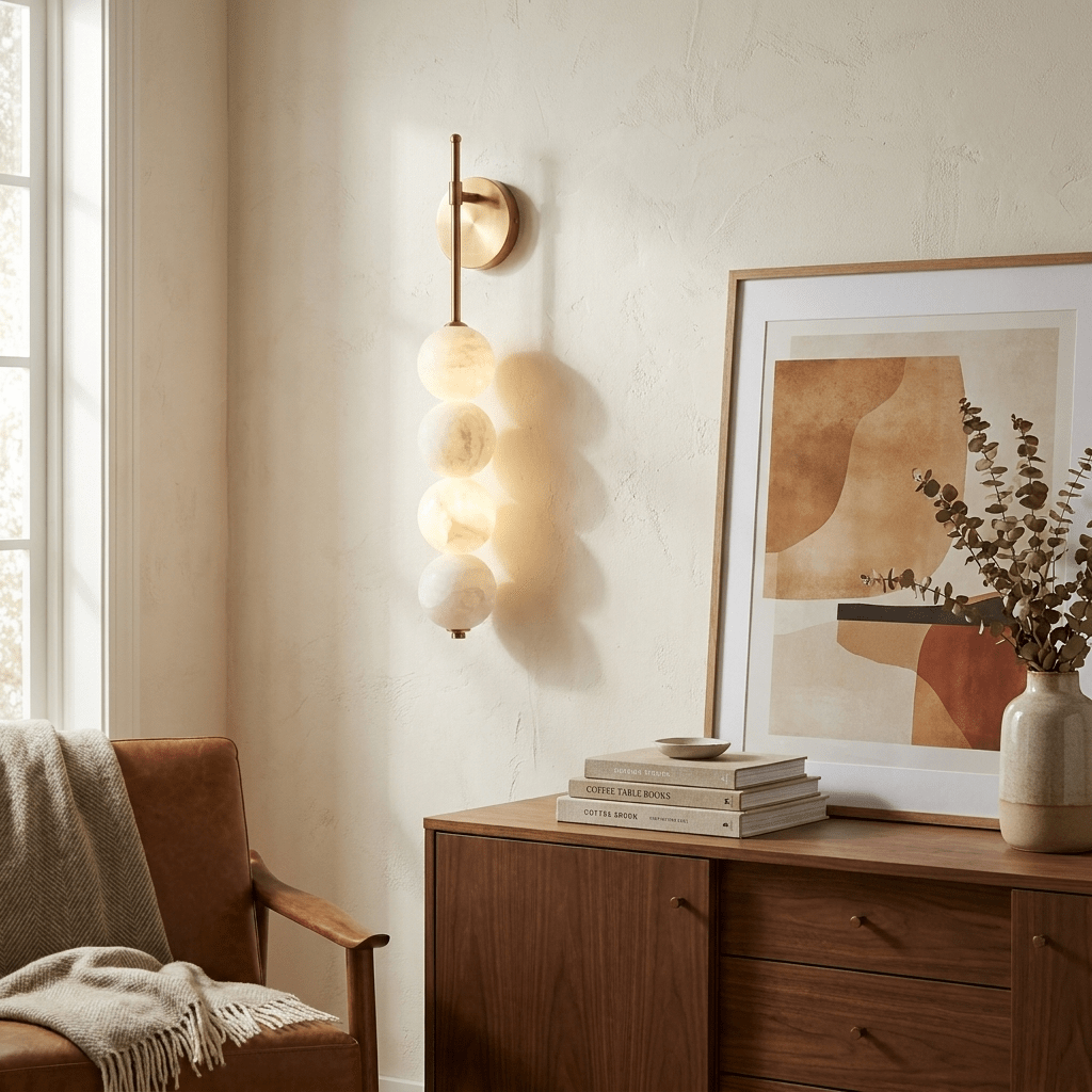 4 Globe Vanity Light — Wall Sconce | Maison Monashee — view 2