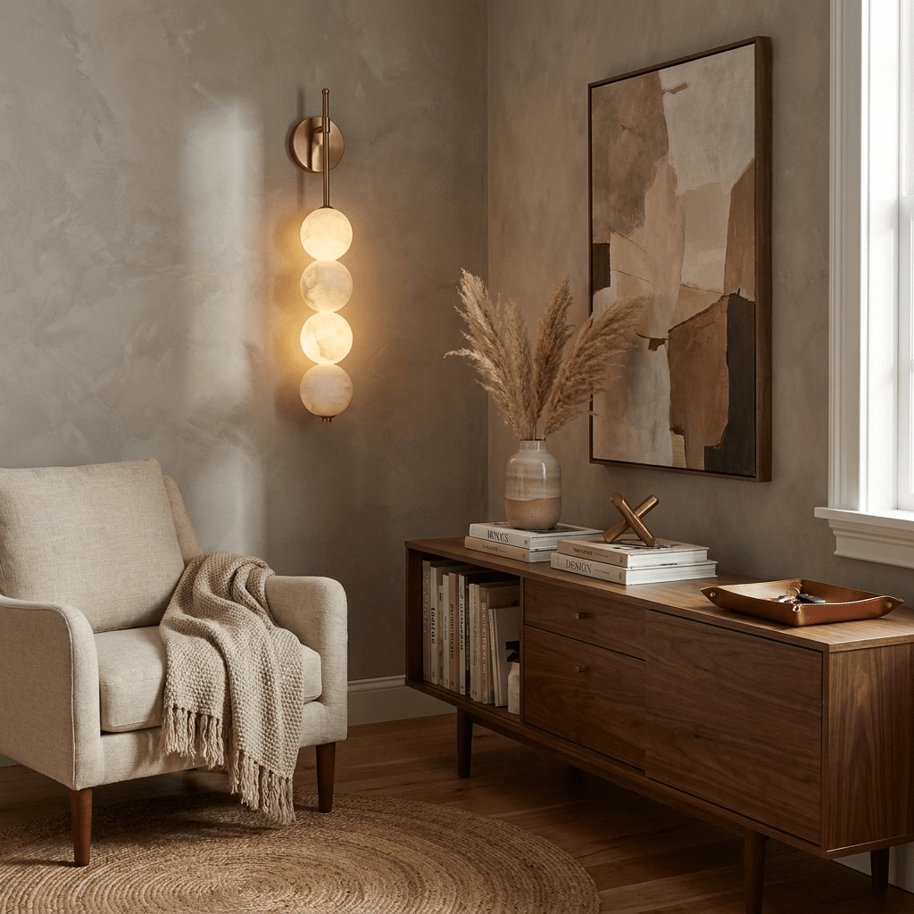 4 Globe Vanity Light — Wall Sconce | Maison Monashee — view 11