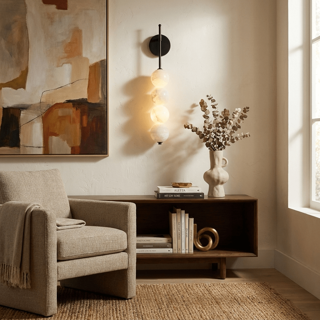 4 Globe Vanity Light — Wall Sconce | Maison Monashee — view 5