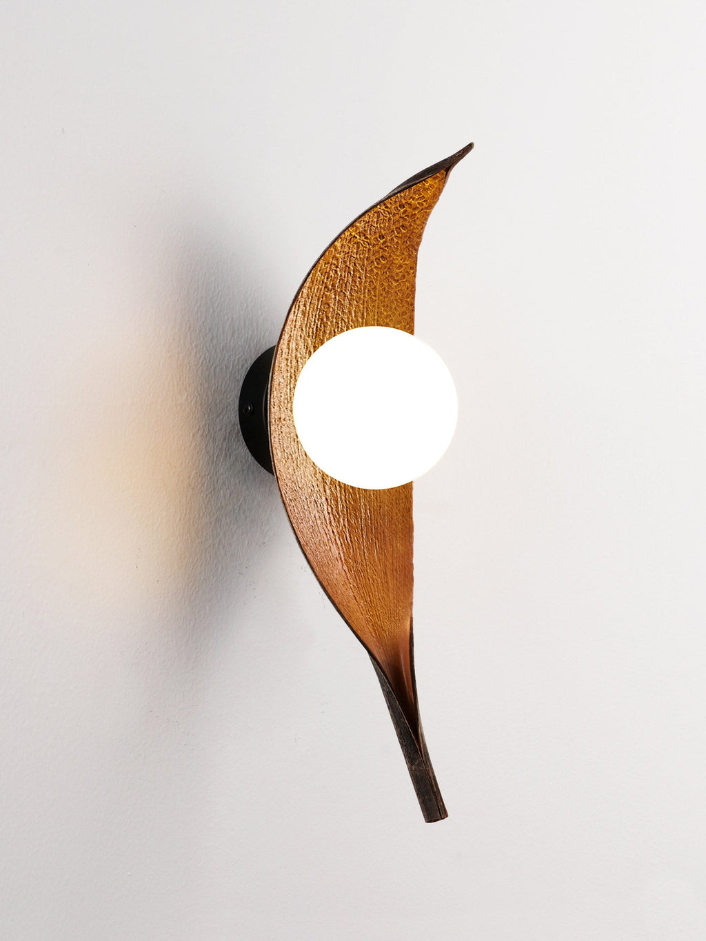 Hammered Glass Sconce — Wall Sconce | Maison Monashee — view 14