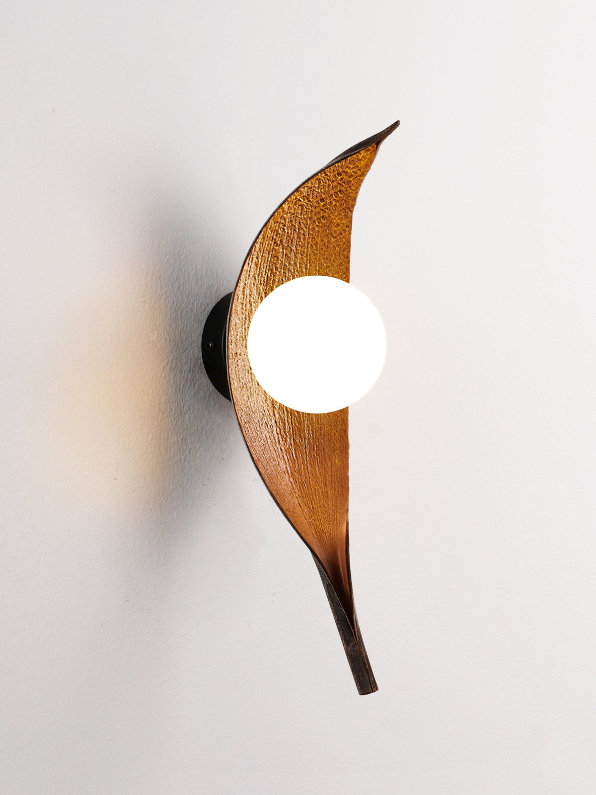 Hammered Glass Sconce — Wall Sconce | Maison Monashee — view 14