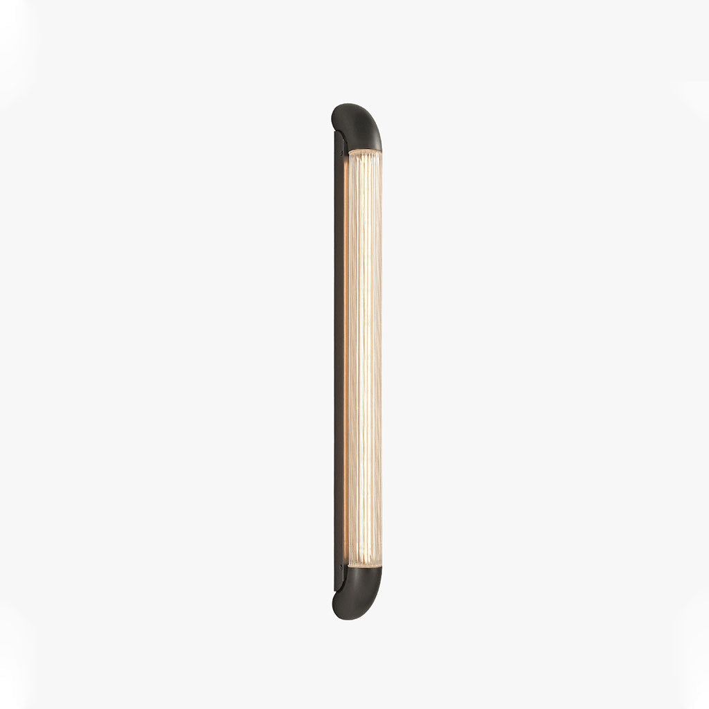 Ribbed Glass Wall Sconce — Wall Sconce | Maison Monashee — view 18