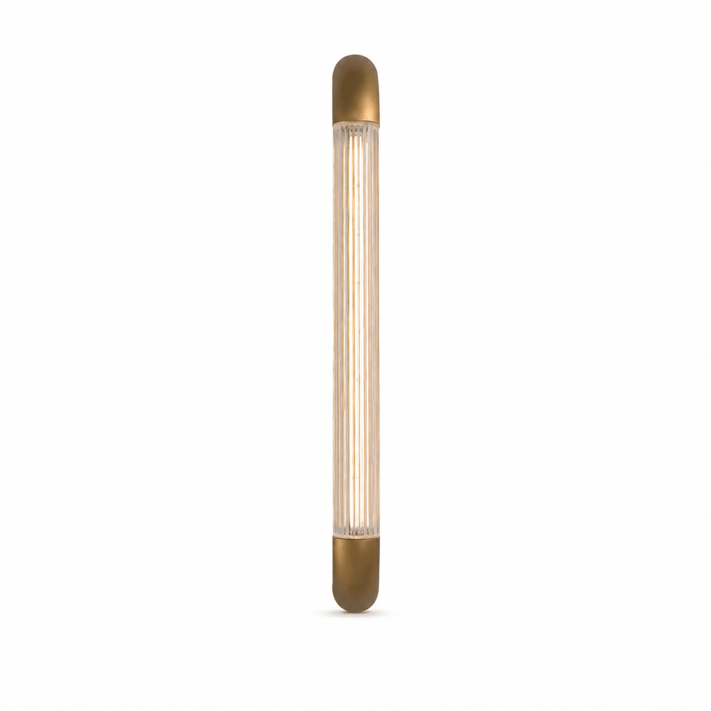 Ribbed Glass Wall Sconce — Wall Sconce | Maison Monashee — view 14