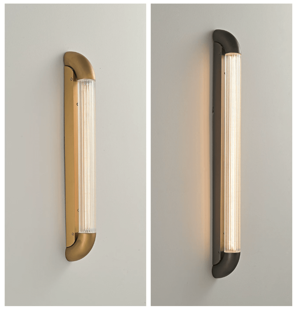 Ribbed Glass Wall Sconce — Wall Sconce | Maison Monashee — view 22