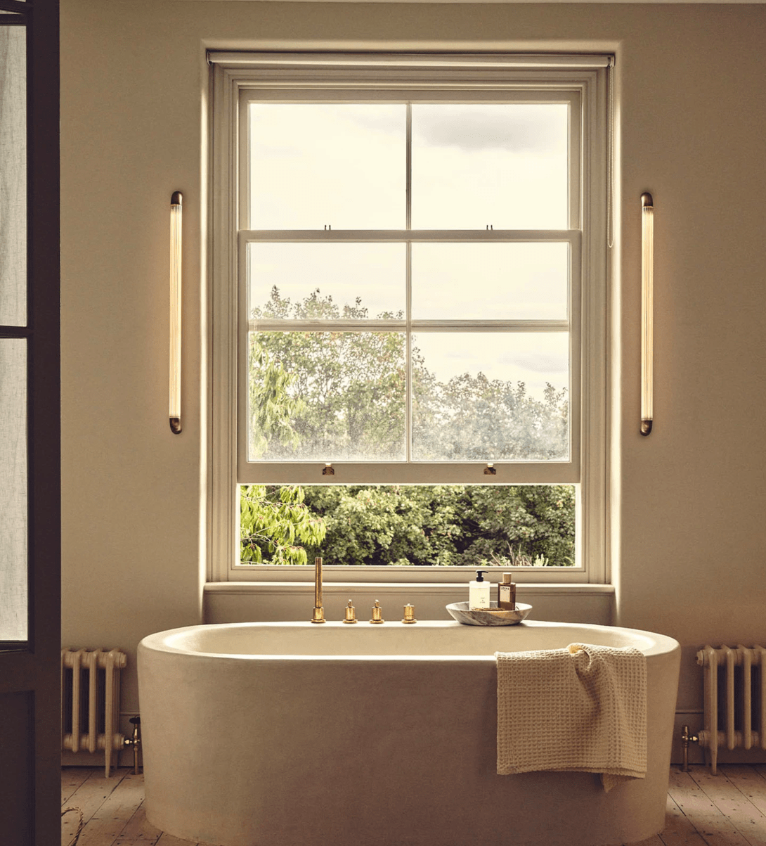 Ribbed Glass Wall Sconce — Wall Sconce | Maison Monashee — view 5