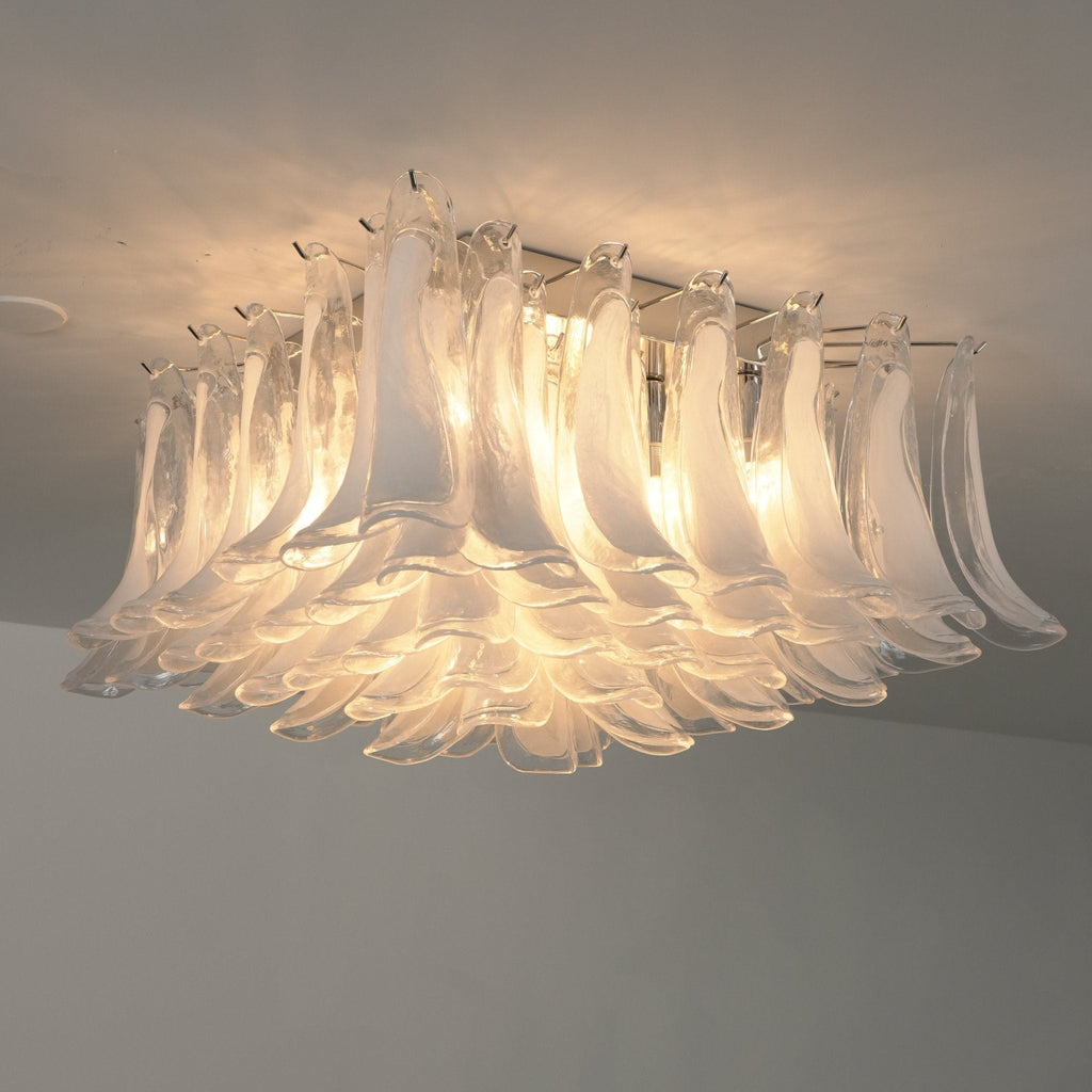 Blown Glass Flush Mount Light — Ceiling Light | Maison Monashee — view 16