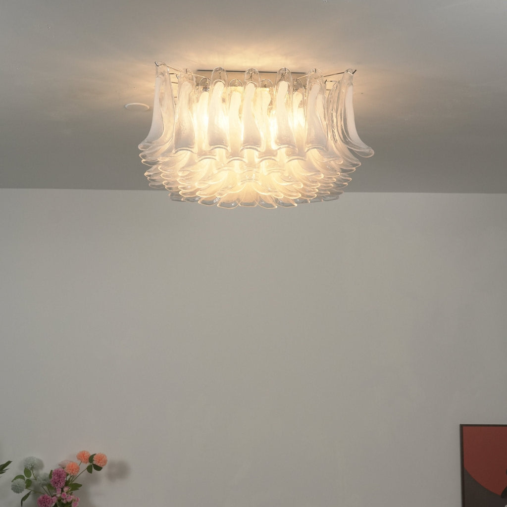 Blown Glass Flush Mount Light — Ceiling Light | Maison Monashee — view 13