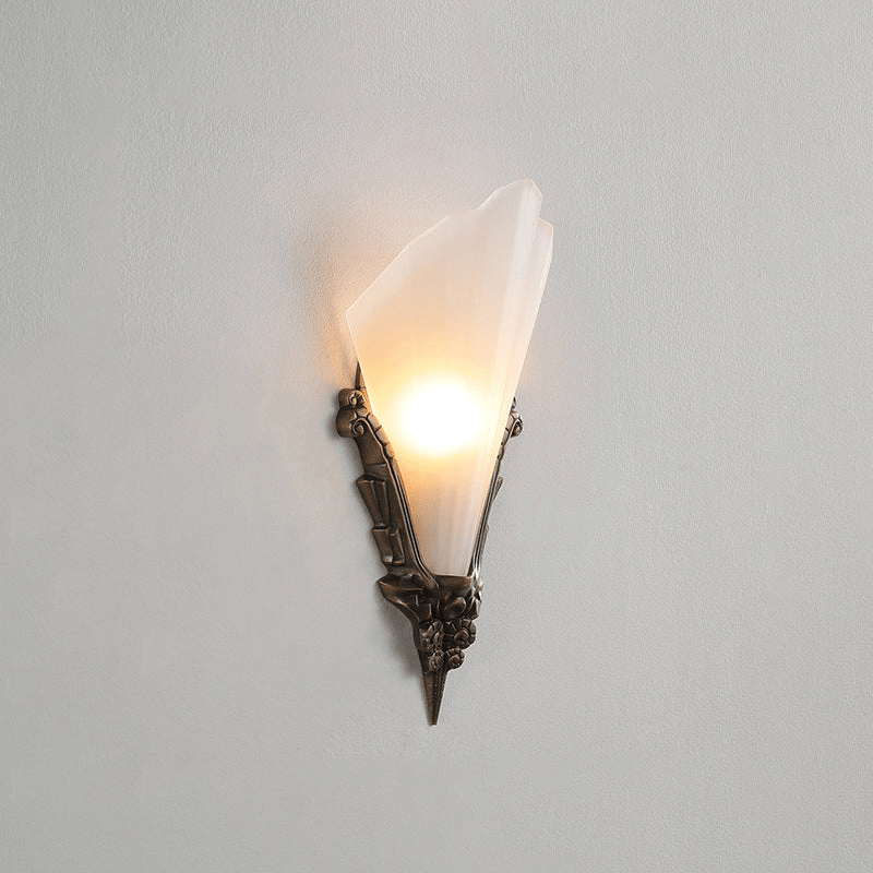 Fluted Alabaster Sconce — Wall Sconce | Maison Monashee — view 9