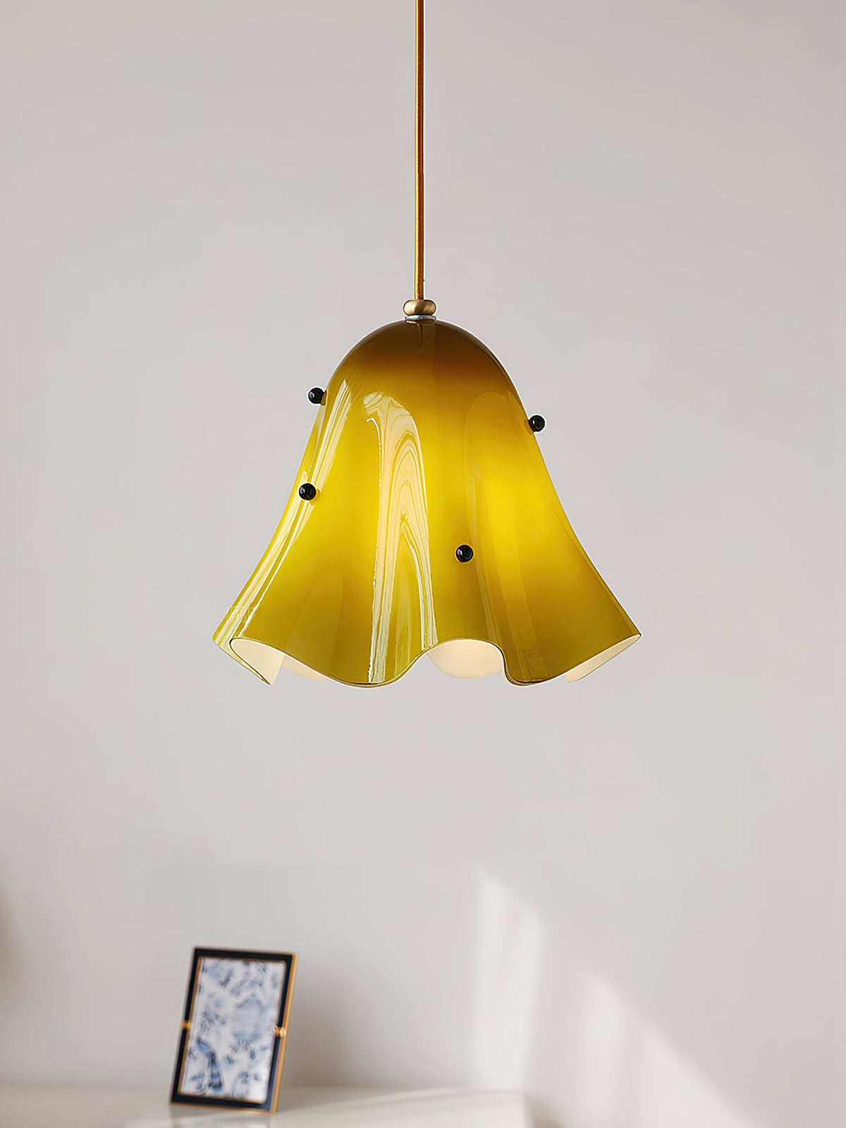 Glass Pendant Light for Dining Room — Pendant Light | Maison Monashee — view 10